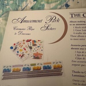 Creative Memories Amusement Park Stickers